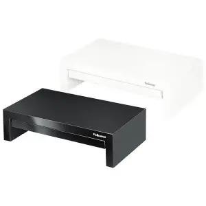 [아트박스]/오피스큐 디자이너 수트 모니터 받침대 (화이트)