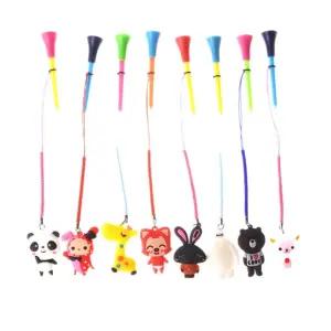 티샷 골프 티 캐릭터 꽂이/공 볼 받침대 드라이버 컨트롤 받침 골프용 드라이브 높이 조절 핀