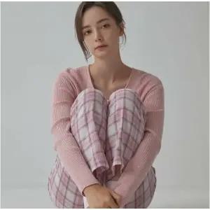 [롯데백화점]보디가드 (3종택1)부드럽고 도톰한 기모면100 여성 실내복 이지웨어바지 BGWEBA02