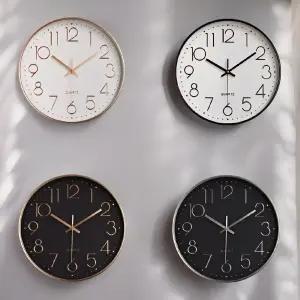 인테리어시계 베르 무소음 인테리어 벽시계 4color/욕실용/엔틱/벽걸이/화장실/전자/무브먼트/시계