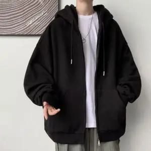 [골드스마일]남성용 간절기 후드티 루즈핏 기본 스타일 2컬러