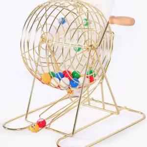 추첨기 미니 숫자 장난감 로또 추첨기 가족 뽑기 행사 게임기 게임용 돌림판 용품 놀이 기계 파티