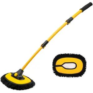 세차타올 3S 세차밀대 세차용품 H타입 휘어진 디자인+걸레1개