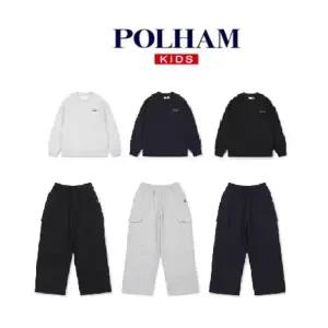 [폴햄키즈](마산점)공용) 소프트 루즈핏 맨투맨PKG1TR3715, 팬츠PKG1PT3715