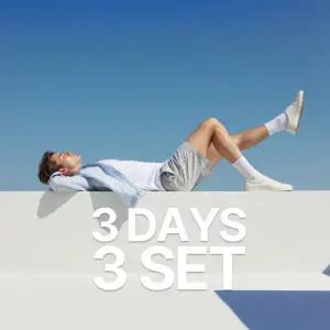 [롯데백화점]리투 [3 PACK] 에어리쿨 크루 삭스 - L2F7U1GSCW009A3