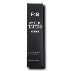 포뷰트 두피 타투 정수리 헤어라인 커버 블랙 15g 1개
