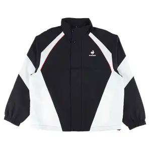 르꼬끄 루즈핏 컬러블록 메쉬 자켓 QQ123LJK18 BLK