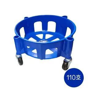 옳은유통 운반구110L/ 대형 쓰레기통 재활용통 바케스 운반통