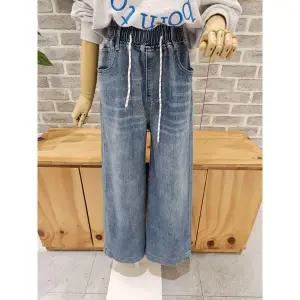 [레코브](김해점)밴딩와이드 데님팬츠 (SB31F4DP517X)