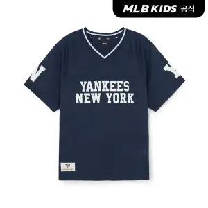 [MLB키즈](공식)26SS 스포티브 바시티 메쉬 티셔츠 NY (Navy)7ATSV0463-50NYS