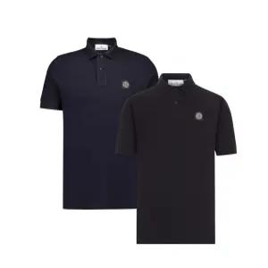 오가닉 코튼 피케 슬림핏 반팔 티셔츠 K1S15 22002SC S0017