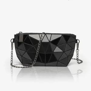 자라 프리즘 패턴 블랙 미니 크로스백 ss2206