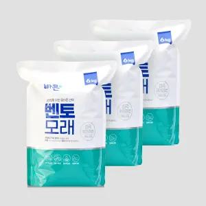 [3개세트] 바른 벤토나이트 고양이 모래 6kg
