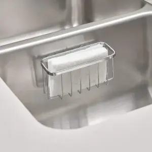 무타공 수세미거치대 주방 주방세제 싱크대 받침대 올스텐 스텐거치대 J049-O