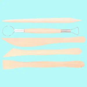 지점토칼 5P 세트 찰흙주걱 찰흙칼 지점토 찰흙 도구