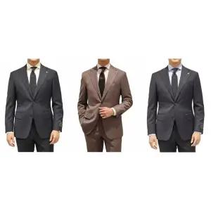 [롯데백화점]지이크 S/S시즌 까를로 바르베라 이태리 수입 원단 프리미엄 라인 울 수트 3종 PKJ3000