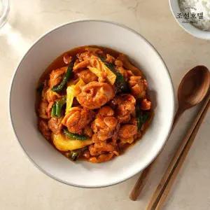 [신세계라이브쇼핑]조선호텔 닭갈비 300g X 4팩 (직)!