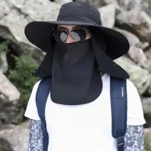 햇빛 가리개 사파리 플랩캡/여름/통풍/시원한/차단/챙넓은/챙큰/아웃도어/낚시/등산/캠핑