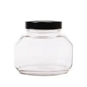 다용도 500g 딥캡 잼 쨈 수제 과일 청 꿀 병