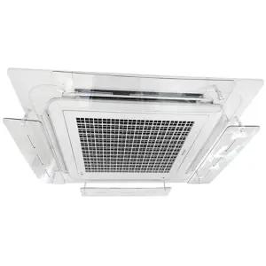 윈드씽 천장형 에어컨 바람막이 가림막(시스템 투명 바이저 히터 날개)