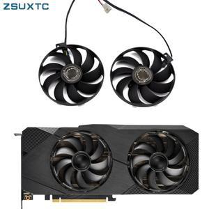 90MM 4핀 T 129215 SU DUAL 2060S EVO GPU 팬 그래픽 카드 냉각