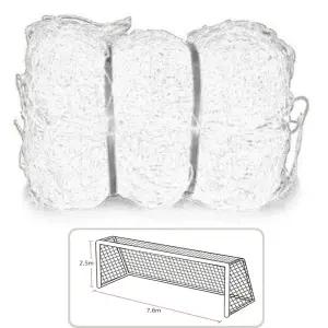 국제 표준규격 골대 그물 성인용 축구네트 750x250cm 2P 세트 정품 학교 튼튼