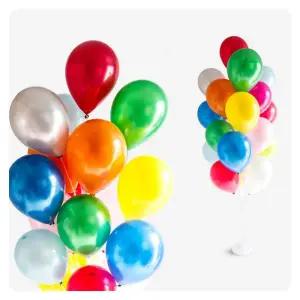 풍선 160cm 펄 꽂이 스틱 세트 19개 20개입 장식 스탠드 거치대 행사용/포토존/어린이집/학원/입학식/결혼