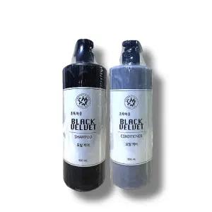 7가지 국내산 곡물추출물로 만든 샴푸 + 린스 세트 구성