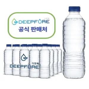 디포레 무라벨 생수 500ml  40병 , 수원지 경기 포천시