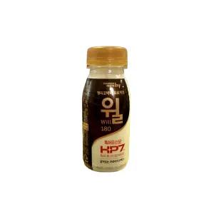 한국야쿠르트 헬리코박터 프로젝트 윌 오리지널 180ml 15개/유산균/냉장무료배송