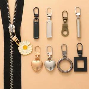 지퍼고리 원터치 만능 부자재 교체용 지퍼 6종 세트 가방 의류 DIY 수선