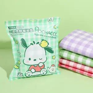 산리오 일회용 피크닉 매트/캠핑/돗자리/야외/휴대/등산/해변/여행/어린이/접이식/성묘/텐트/나들이/생활