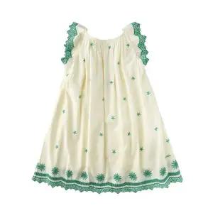 [BONTON](강남점)봉통-WH 그린자수 드레스 7617T-400-21