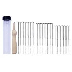 양모 펠트 바늘 30개 세트 양모펠트 양모바늘 펠트공예 펠트패키지