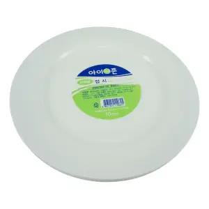 일회용 야외용 다회용 접시 플라스틱 접시 10호/그릇/세트/캠핑/피크닉/소풍/야외/여행용/휴대용