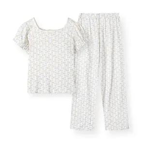 [오르시떼](센텀시티점)여성 F020 마그니피크 반소매+9부팬츠 파자마 세트