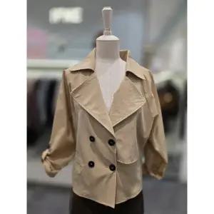 [이프네](김해점)(IQ2WBY06)더블브래스티드숏트렌치재킷