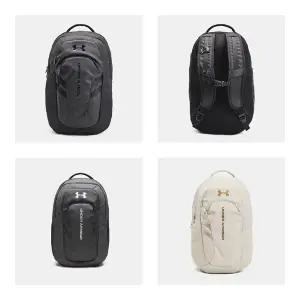 [언더아머](대전신세계)1384671 블랙 다크그레이 아이보리 3컬러 UA 허슬 6.0 프로 백팩 스포츠 가방 31L