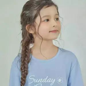 수아팜 여아 선데이그루브 쿨 코튼 7부 내의 세트