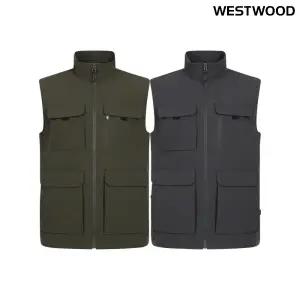 [대구백화점] [웨스트우드]멀티포켓 남성 2L 방풍 베스트(WP1MTVT603)