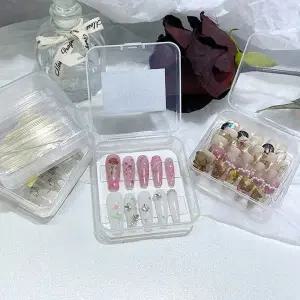 네일팁케이스 네일아트판 디스플레이 10pcs 네일팁보관함 네일액자 네면테이프 아크릴판10pcs