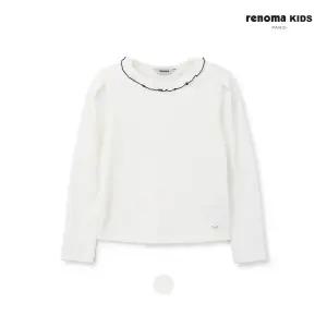 [대구백화점] [레노마키즈]여아 골지 스판 라운드 티셔츠(R2411T130)
