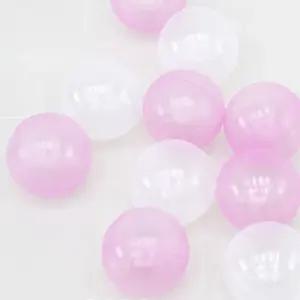 키즈 놀이방 놀이 텐트 장난감 화이트 핑크공 100개