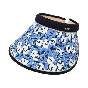 [크로커다일레이디]크로커다일레이디 로고 프린트 썬캡_CLEMH1208