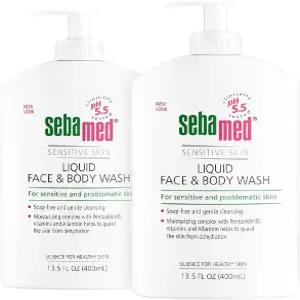 SEBAMED 리퀴드 페이스  바디 워시 펌프 400ml X 2팩