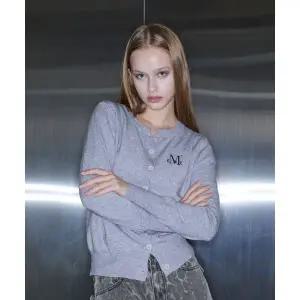 무센트 MUCENT 마레 7 버튼 크롭 헨리 넥 가디건 8컬러 P00000UB 256473