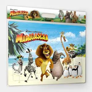 80피스 판퍼즐 마다가스카 친구들/장난감/어린이/맞추기/유아/퍼즐/게임/선물/그림/어린이집/완구/교육용