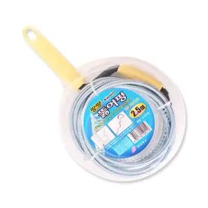 (2.5m) 뚫어뻥/뚫는/기구/장비/기계/뚜러뻥/하수구/막혔을때/화장실뻥/배수구/뚜러펑/뚫기/막힌/청소/방법