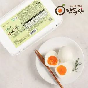 인정식탁 감동란간이 밴 촉촉한 동물복지란 반숙계란 15개입