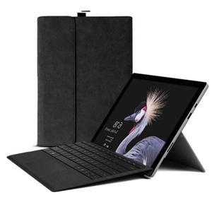 마이크로소프트 서피스 프로 12인치 태블릿 케이스 2025 신형 PU 가죽 쉘 풀 바디 임팩 방지 키보드 미포함